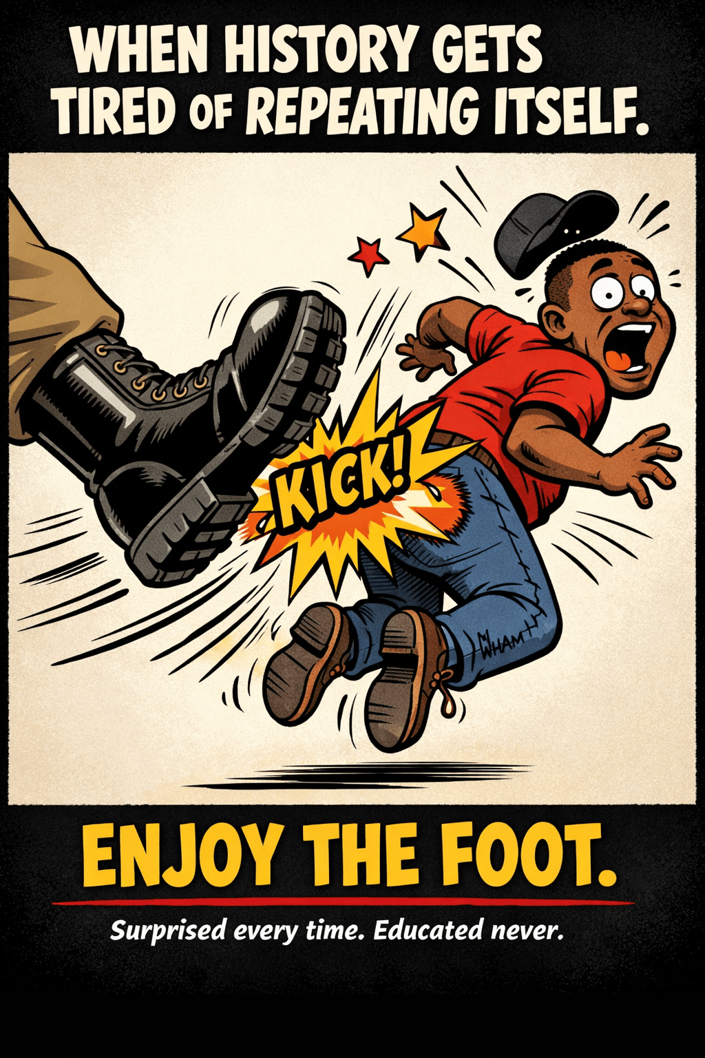 Cheering the Boots That’s Still Kicking Our&nbsp;Asses